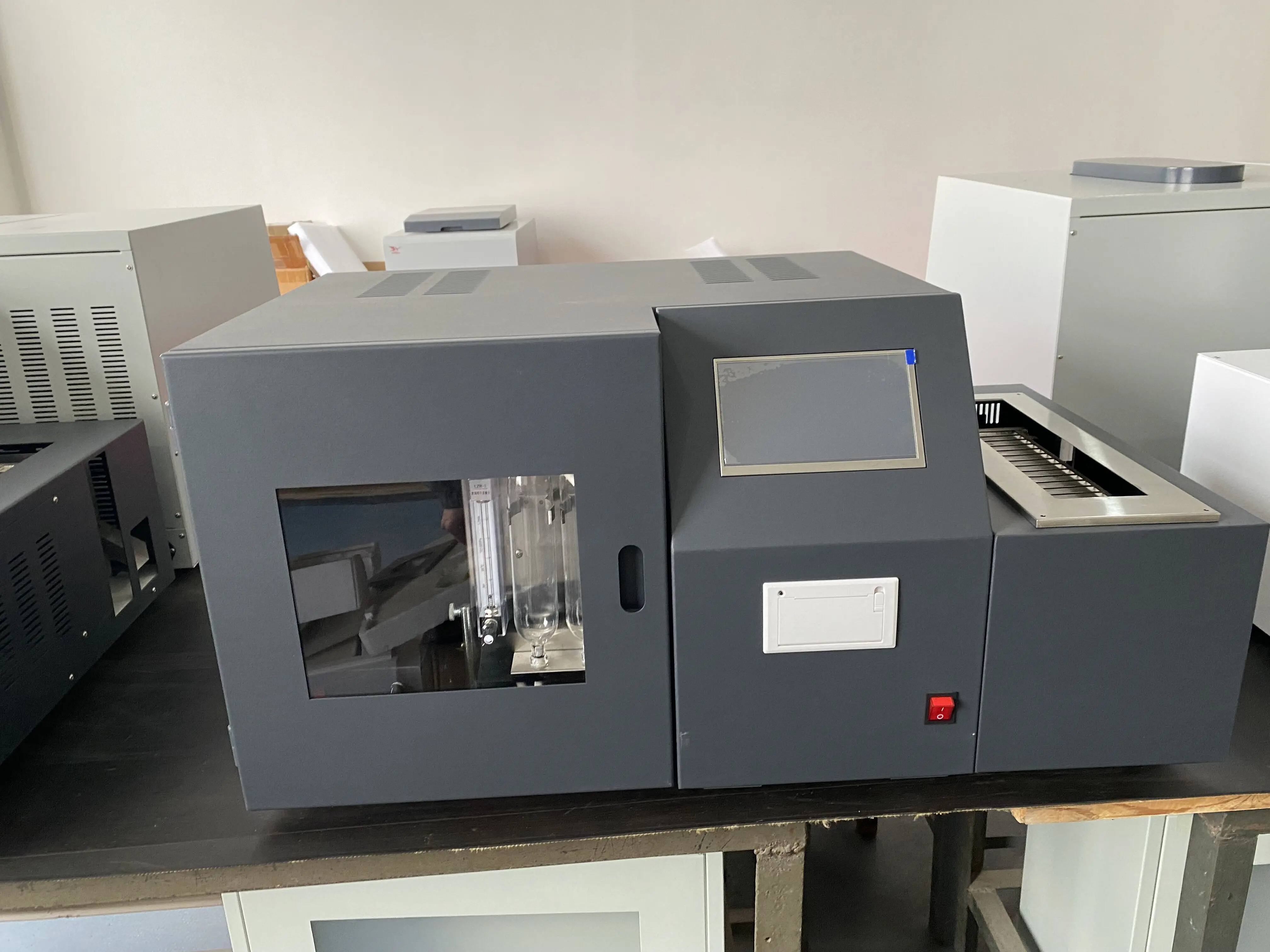 How much is the hydrogen value of the calorimeter oxygen bom